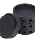 4 Pack Height Adjustable Furniture Feet Pads Set Made From Plastic Resin Fiber With TPU Glue For Strong Load Bearing And Anti Vibration