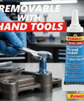 Blue Medium Strength Threadlocker 6ml Tube For Bolts And Fasteners Prevents Loosening From Vibration And Locks Tight Rust And Corrosion Protection