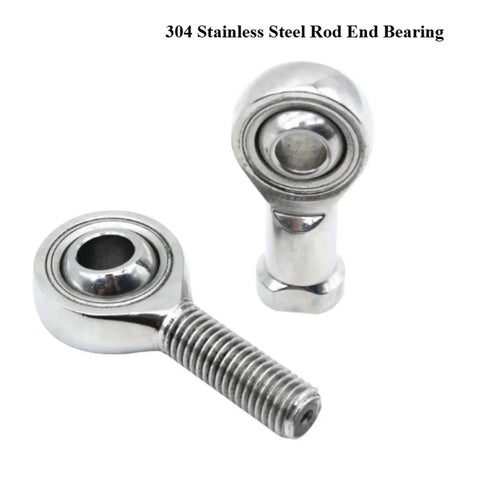 Built Tough 304 Stainless Steel Rod End Bearings For Real Smooth Linkage Motion Hella Durable Precision Threads close-up view