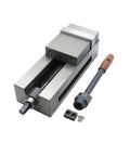 Built Tough Heavy Duty Cnc Milling Vise With Adjustable Angle Lock And Knockout Grip Clamping Force Premium Workshop Bench Vice with textured jaws.