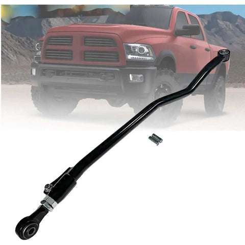 Adjustable Front Control Arms 1-6 Inch Lift Kit For 2003-2009 Dodge Ram 2500 3500 4WD With 0-3 Inch Track Bar Lift Beefy Heavy Duty Upper And Lower Arms Panhard Bar Off-Road Ready Suspension Upgrade, black adjustable track bar
