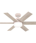 44 Inch Indoor Ceiling Fan With Led Light And Remote Control For Quiet Operation Energy Efficient Led Lighting 6 Blades Standard Mount