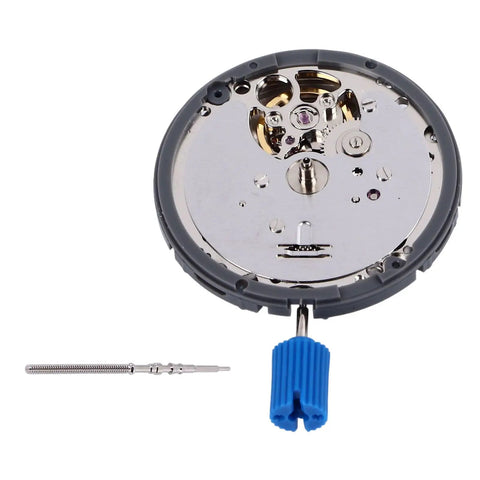 Top Notch Automatic Mechanical Watch Movement Upgrade Kit for Precision Timekeeping with stem displayed separately