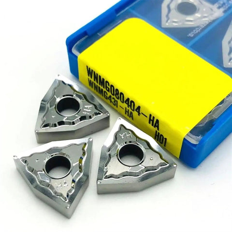 Premium Wnmg0804 Ha H01 Hard Alloy CNC Turning Insert built specifically for aluminum working with smart chip breaker for smooth finishes.