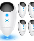 Upgraded 2026 Ultrasonic Pest Repeller Pack Of 4 For Indoor Use Plug In Rodent Roach Bug Mosquito Mice Spider Ant Control System