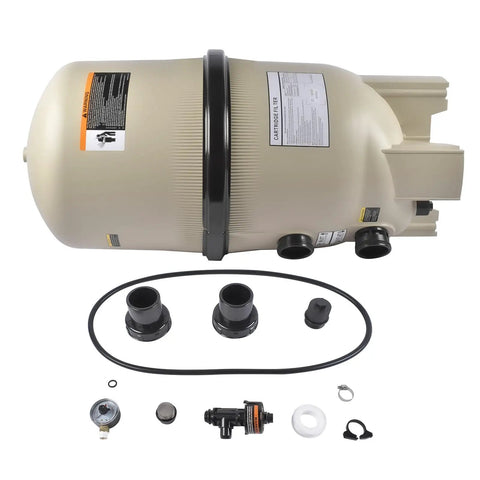 EC-160301 Replacement Cartridge Assembly For Clean And Clear Plus 420 Sq Ft Pool Filter with components visible
