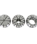 14 Piece ER32 Steel Spring Collet Set One Sixteenth Inch Through Three Quarters Inch For CNC Milling Chuck And Lathe Tool Holder Quick Clamp Durable High Precision Machining Accessory