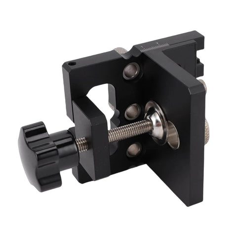 Doweling Jig Kit With Aluminum Adjustable Drilling Guide For Cabinet Installation And Furniture Assembly Pro Grade Precision And Easy Alignment Durable Aluminum Construction Ideal For DIY Woodworking Projects And Professional Cabinet Makers