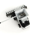 One Sixty Fourth Scale AGCO Harvesting Set With Gleaner A86 Combine top view showing realistic grain hopper and header attachments