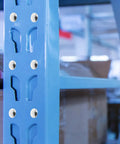 Heavy Duty Metal Pallet Rack Drop Pin Safety Clips for Shelving Systems in storage setup