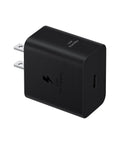 Black 45W power adapter for Magnet Wireless Charger With 45W Power Adapter, Super Fast Qi2 Charging, Built-In Magnets, No Slip Surface.
