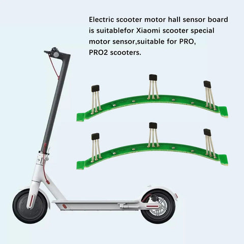 Two Pack Plug And Play Electric Scooter Hall Sensor Board For Hub Motors PCB Hall Effect Sensors Replacement next to scooter