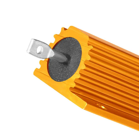 Pack Of Two Rock Solid 100 Watt Wirewound Resistors 10 Ohm Aluminum Case Heat Dissipating Mount For Led Ballast Tester And Voltage Dropper Built Tough For Daily Grind