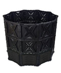 540L Outdoor Tumbler Compost Bin For Garden And Yard, Extra Large BPA Free All Season Composting Box, black plastic