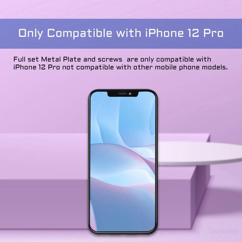 Pro DIY Fix Kit For IPhone 12 Pro Screws And Full Internal Bracket Set Compatibility Display