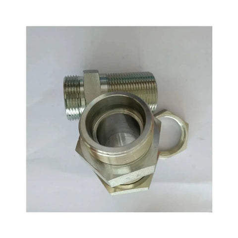 Real Deal Heavy Duty M12 Hydraulic Lock Coupler Adapter For Tough Machinery Jobs Leak Free Steel Construction Built To Handle Rough Conditions Garage Worksites Where You Need Reliable Performance Every Single Day. steel M12 hydraulic coupler adapter with threaded ends