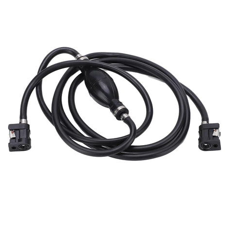 Outboard Boat Fuel Tank Connectors Kit With Lightweight Rubber Hose And Quick Connect Button For Hidea Motors And Other 85HP Class Engines