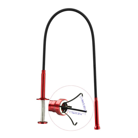 Flexible Claw Magnetic Pickup Tool With Four Claws And Magnetic Tip For Hard To Reach Places And Tight Crevices 24 Inch Reach Handy For Mechanics Under Furniture In Drains And Garbage Pickup