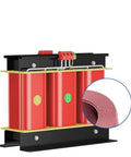 Bulletproof 10KVA Three Phase Dry Type Isolation Transformer Step Up Down Voltage Converter 415V 400V 380V To 220V 50Hz 60Hz close-up of windings.