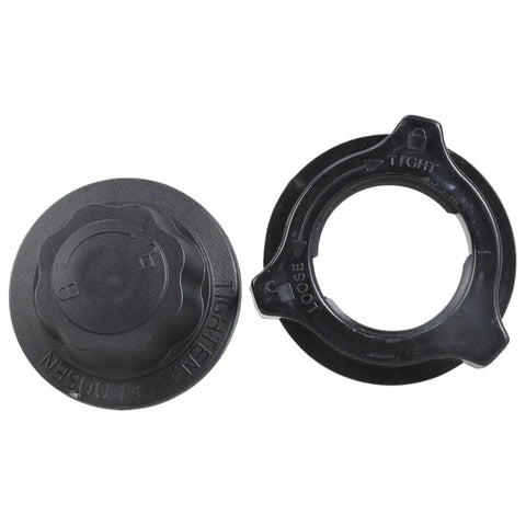 Heavy Duty Fan Nut Set, Replacement Assortment Of Locking Nuts For Pedestal, Table, Desk And Floor Fans, Durable ABS Hardware Kit For Quick, Secure Repairs And Easy Install. Black ABS fan locking nuts, tight and loose sides, set of 2.