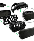 Real Deal 15 Cell 21700 Lithium Battery Case Storage Box With Smart Protection Board for 20V and 60V Power Tool disassembled view