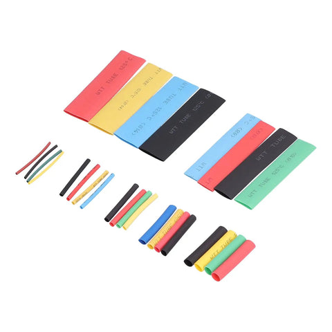 Get Ready For Any Wiring Job With This Epic 164-Piece Heat Shrink Tubing Kit That Uses Polyolefin Wire Wrap Insulation To Seal Solder Joints And Cable Markers Fast Plus The Steady Two To One Shrink Ratio Makes Sure Your Cables Stay Protected Tough. color-coded polyolefin heat shrink tubing set, assorted sizes for wire insulation