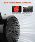 0.75 HP Electric Motor 1725 RPM 115 To 230 Volt Single Phase 56C Frame, showing overload protection feature and durable steel shell