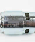 Heavy Duty 18V DC Motor Replacement For Cordless Drill And Screwdriver Models 337115 371191 Ds18dj Ds18gl close-up view showing metal casing.