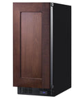 Heavy Duty 2.45 Cubic Foot Frost Free Upright Commercial Freezer featuring snap cold cooling and brushed stainless shell.