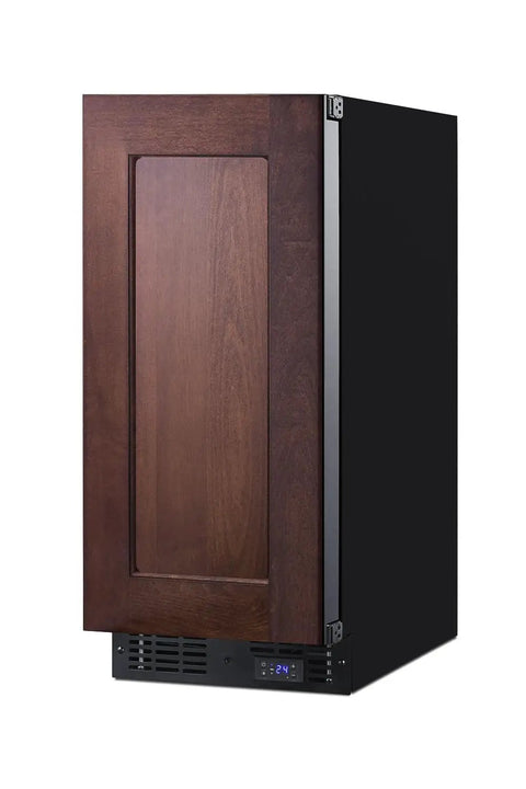 Heavy Duty 2.45 Cubic Foot Frost Free Upright Commercial Freezer featuring snap cold cooling and brushed stainless shell.