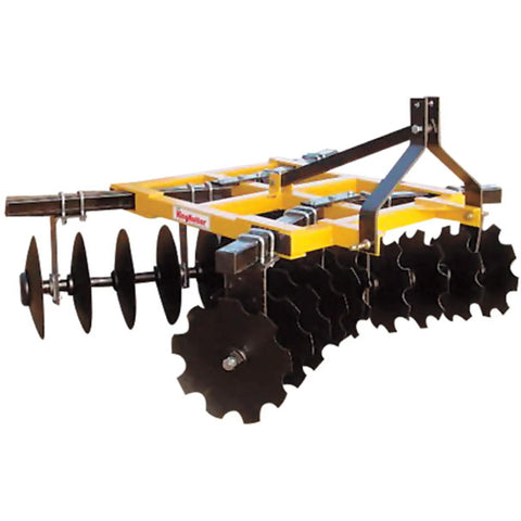Box Frame Disc Harrow 7.5 Foot Notched With Heavy Duty 3 Inch Square Tubing Frame And High Carbon Disc Blades