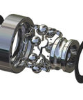 Rear Wheel Bearing Kit for Kawasaki KX125 KX250 KX500 1997 to 2004 OEM Quality Bearings and Seals exploded view