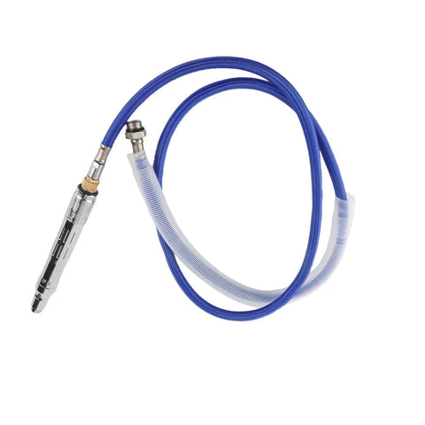 Premium Slick Pneumatic Die Grinder Pen Delivering Low Vibration And No Sweat Control At 70000RPM With Flexible Hose for precision engraving.