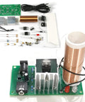 Mini 15W Tesla Coil Kit For DIY Electronics, Music Tesla Coil And Plasma Speaker, Soldering Practice Kit For Teens, Kids And Grownups