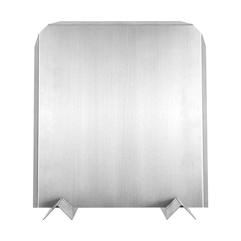 Adjustable Steel Heat Deflectors With Base And Back Panel For Efficient Home Heating In Fireplaces Easy Backplate Installation