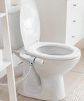 Non Electric Bidet Attachment For Toilet With Dual Nozzles, Posterior And Feminine Wash, Adjustable Water Pressure