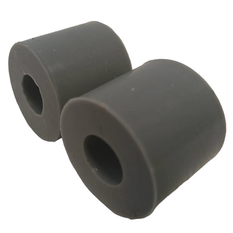 Replacement Bumper And Rubber Feet Set For Nemco Choppers built to last, showing two cylindrical grey bumpers.