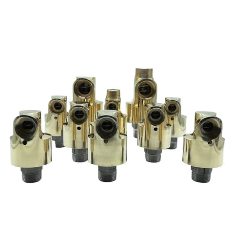 Half Inch Rotating Brass Joint For Hoses With Leak Proof Seal And 360 Degree Spin, Heavy Duty Brass Fitting That Stops Hose Kinks, No Hassle Install, Reliable Under High Pressure brass hose fittings