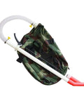 Workhorse Manual Fertilizer Spreader For Granular Fertilizer Broadcast For Vegetables Corn And Plants with camo bag and 80 cm rod