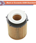 Mercedes-Benz Oil Filter Replacement Kit Two Pack For 2012-2023 C300 CLA250 E300 GLA200 GLC300 Metris Sprinter 1500 2500 And 2017-2019 Q50 Q60