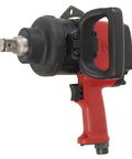 Pro Power One Inch Drive Air Impact Wrench Featuring Lightweight Aluminum Body Pinless Rocking Dog Mechanism Oil Bath Lube