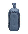 Go 4 Ultra Portable Bluetooth Speaker That Goes Anywhere With Waterproof And Dustproof Build, side view of buttons.