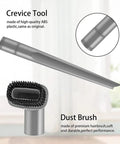 Crevice Tool And Dust Brush For Vacuum Upholstery Cleaning With 14 Inch Gap Tool Compatible With Navigator Lift Away Models NV350