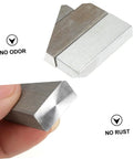 9 Piece Cuboid Density Block Set For Physics Lab Hands On Learning Aluminum And Iron Blocks In Same Size For Easy Density Comparisons Substances Experiments Classroom And Home Science Kit, no rust blocks
