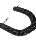 Top Shelf Heavy Duty Retractable Air Hose Compressor Hookup With Kink Free Bend Limiter And Easy Self Rewind Reel for tough projects, 12m rubber hose.