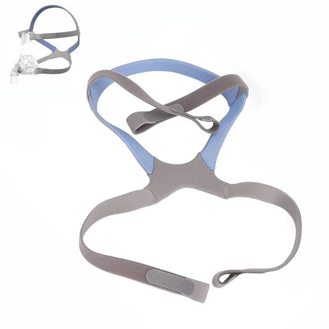 Replacement Nasal Guard Headgear For Mirage FX Universal Fit Elastic Breathable Strap Soft Durable Headgear Accessory gray