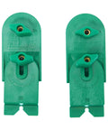 Matchfit Inline Dovetail Ramp Clamps 2-pack with low profile rotating heads for CNC routing and sleds