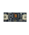 High Efficiency DC DC Boost Converter Module With Isolated PCB Board For Electronics Prototyping showing input and output connections.