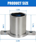 Top Shelf Replacement Washer Tub Bearing For Front And Top Loader Washing Machines Heavy Duty Metal Drum Support Bearing Quick Snap Install Smooth Spin Operation Genuine Grade dimensions 1.5in x 1.24in x 7.1in.