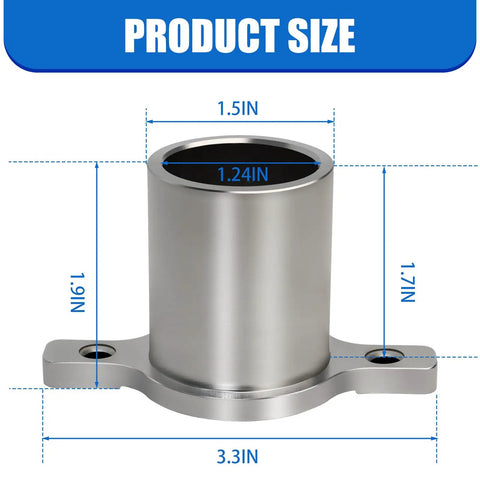Top Shelf Replacement Washer Tub Bearing For Front And Top Loader Washing Machines Heavy Duty Metal Drum Support Bearing Quick Snap Install Smooth Spin Operation Genuine Grade dimensions 1.5in x 1.24in x 7.1in.